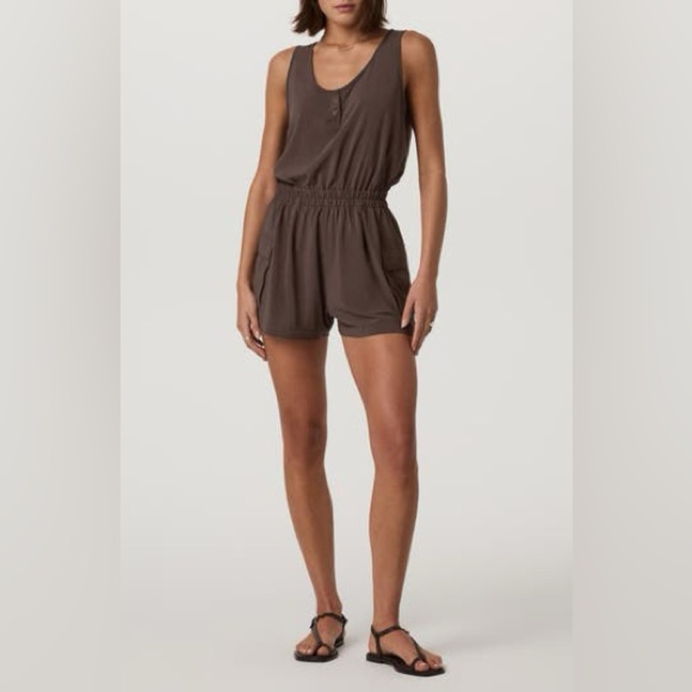 New Vuori Villa Utility stretch romper - Java